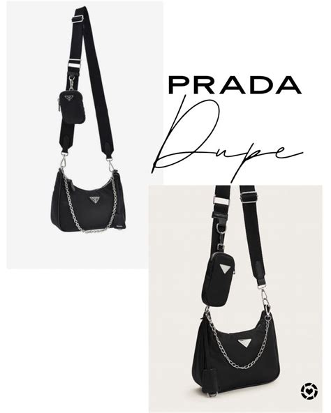 faux prada crossbody|prada triangle dupe.